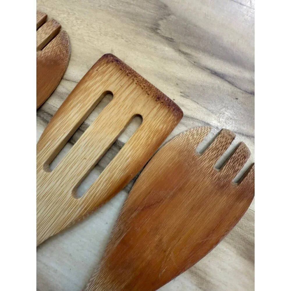 3 piece Wooden Utensils set